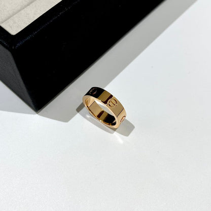 18K Celestial Love Wedding 6mm  Ring
