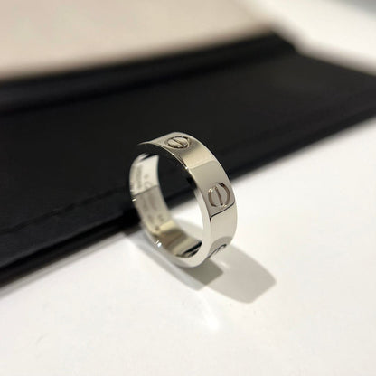 18K Celestial Love Wedding 6mm  Ring