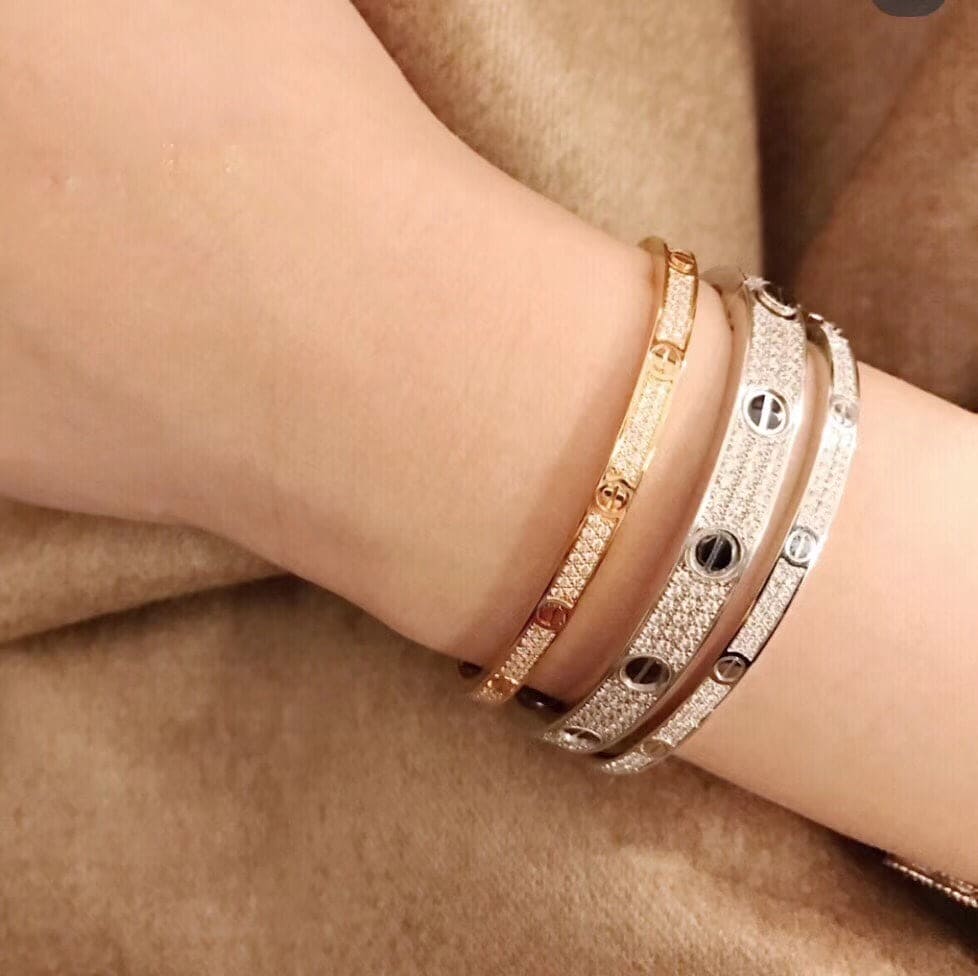 18K Celestial Love Diamonds Small Bracelet