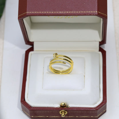 18K Celestial Juste Un Clou Diamond Ring