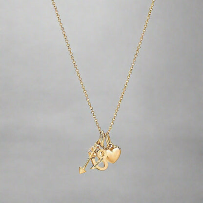 18K Celestial T Wine and Dine Pendant Necklace