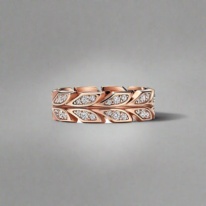 18K Celestial T Victoria Vine Ring
