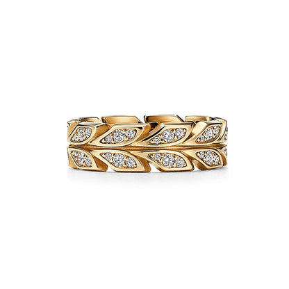18K Celestial T Victoria Vine Ring