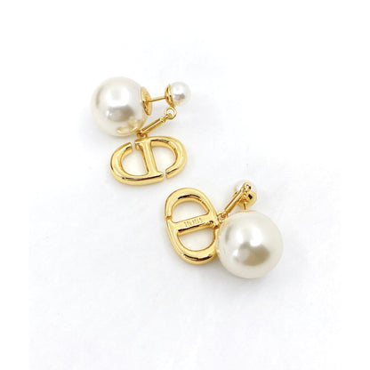 18K Celestial Tribales Pearl Earrings