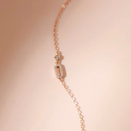 ELVORIA Rincy Bracelet – 14K Gold Plated 925 Sterling Silver