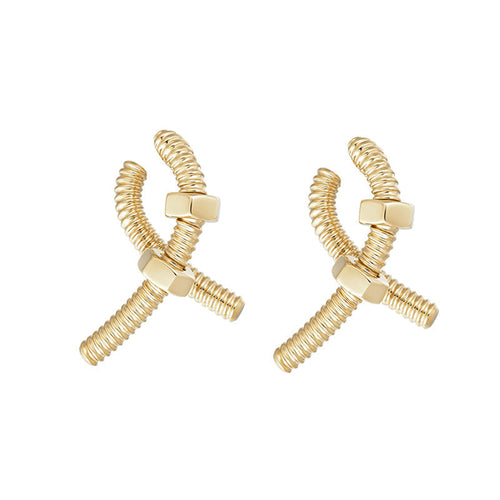 18K Celestial Ìäcrou de Earrings