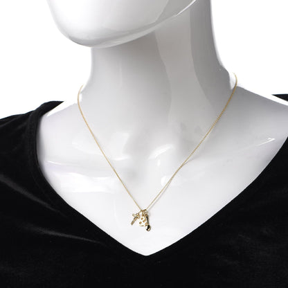 18K Celestial T Wine and Dine Pendant Necklace