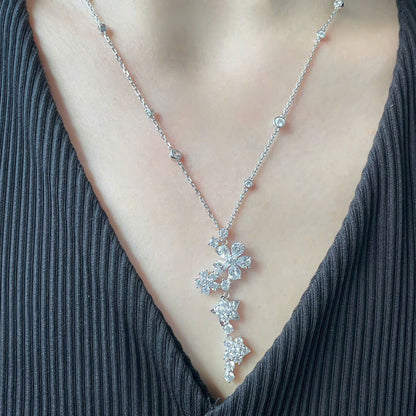 18K Celestial Folie Des Pr̩s Pendant Necklace
