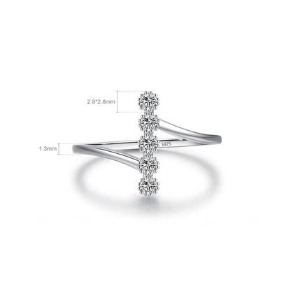 Simple Fashion Silver Ring – 925 Sterling Silver