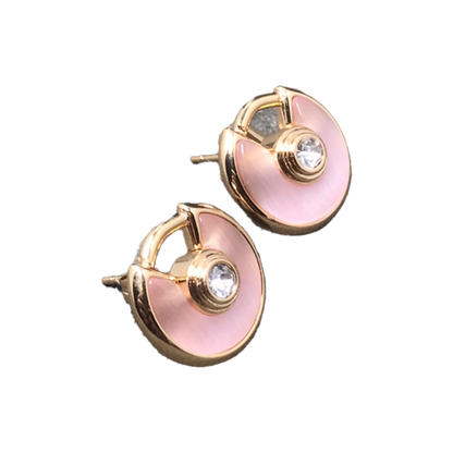 18K Celestial Amulette De Earrings