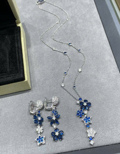 18K Celestial Folie Des Pr̩s Pendant Necklace
