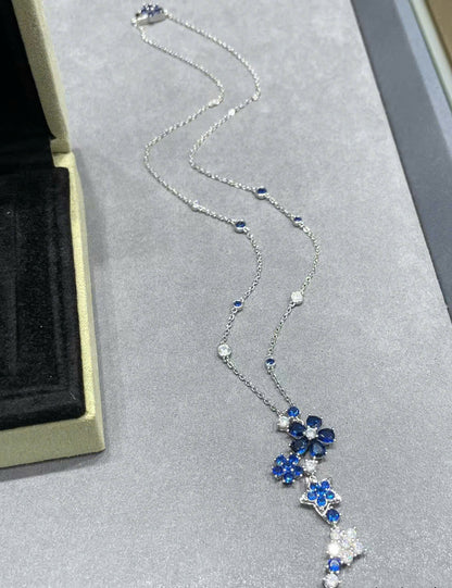 18K Celestial Folie Des Pr̩s Pendant Necklace