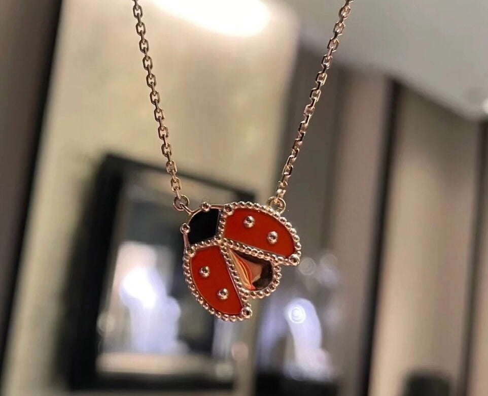 18K Celestial Lucky Spring Pendant Necklace