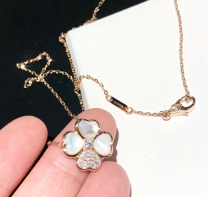 18K Celestial Cosmos Clip pendant Necklace