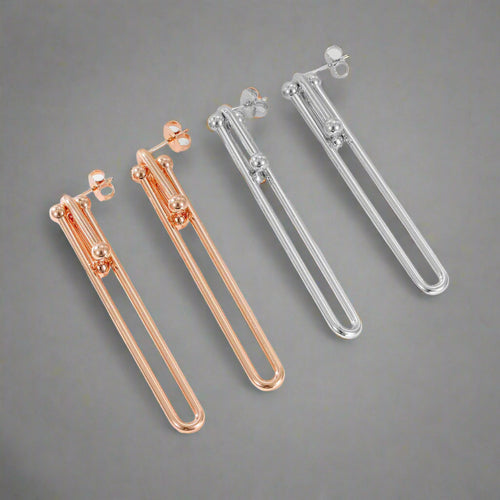 18K Celestial T HardWear Link Earrings