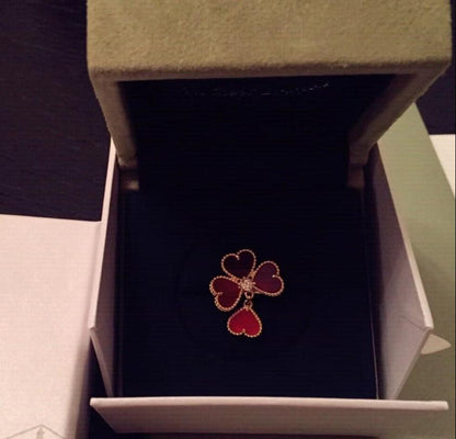 18K Celestial Sweet Alhambra Effeuillage Ring