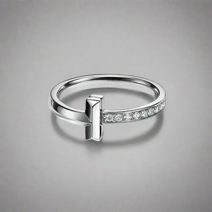 18K Celestial T T1 Diamond Ring
