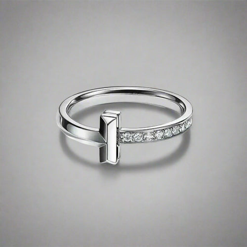 18K Celestial T T1 Diamond Ring