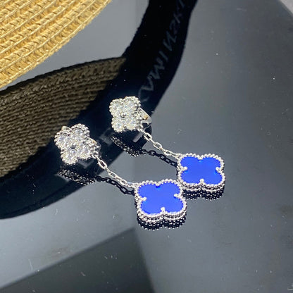 18K Celestial Magic Alhambra Earclips Earrings
