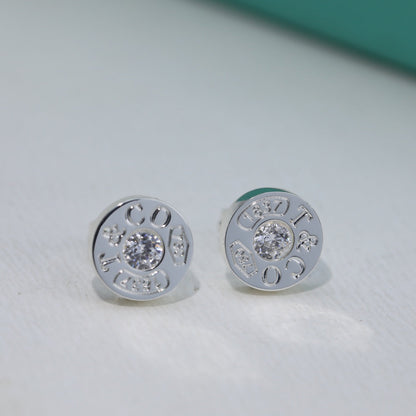 18K Celestial T 1837 Diamond Earrings