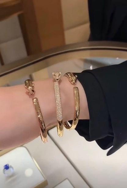 18K Celestial Panth̬re De Diamonds Bracelet