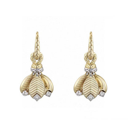 18K Celestial Grain De Caf̩ Earrings