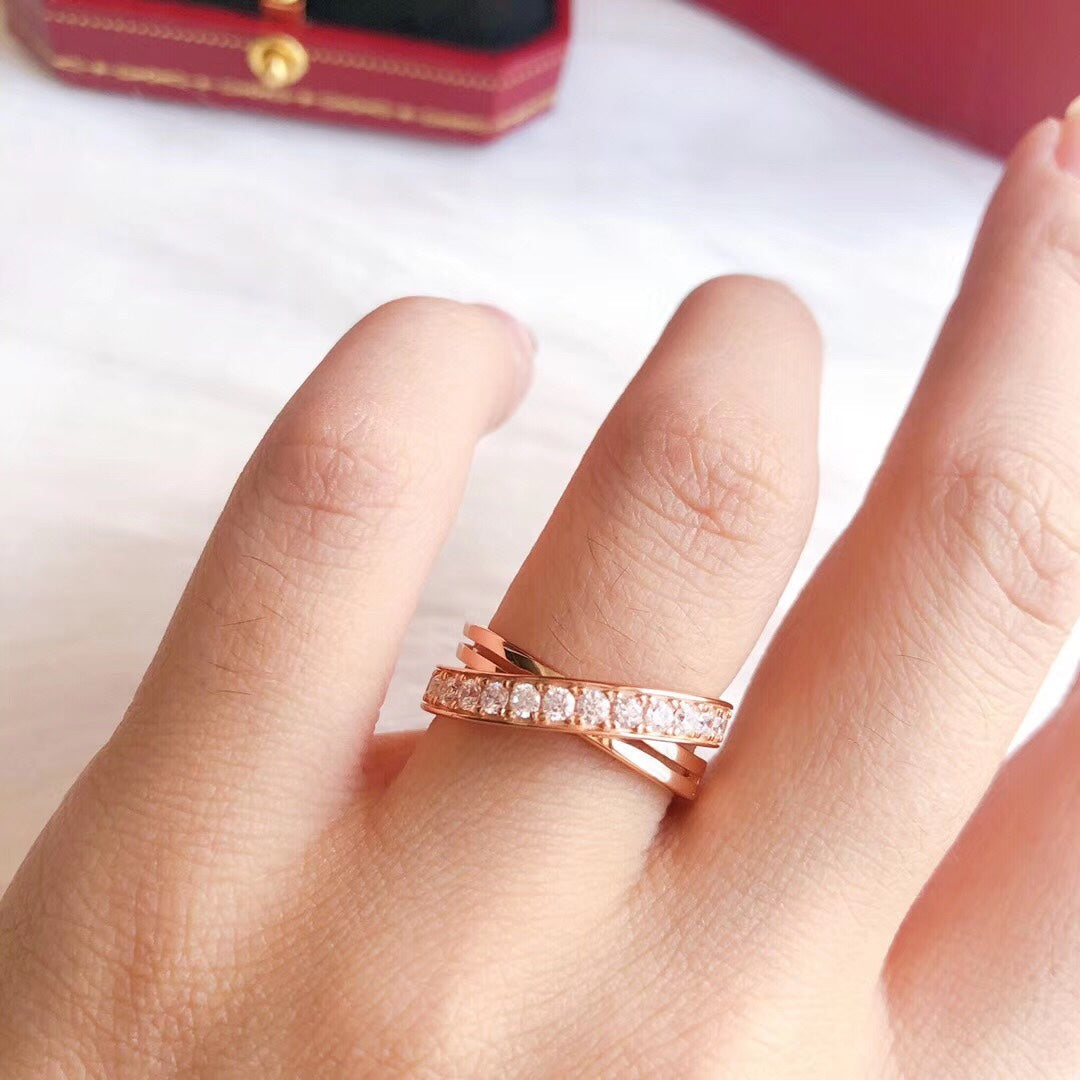 18K Celestial Etincelle Diamond Ring