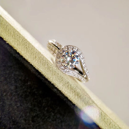 18K Celestial Couture Solitaire Ring