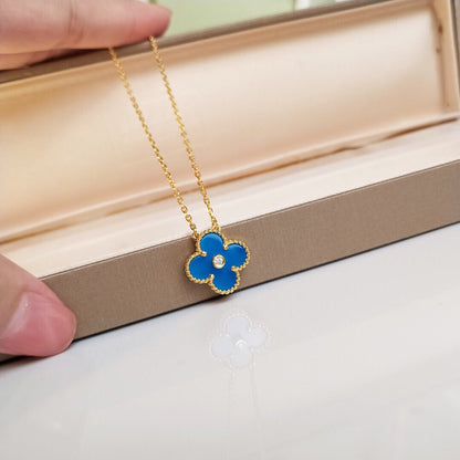 18K Celestial Vintage Alhambra Agent Clover Necklace