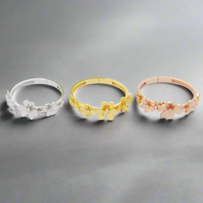18K Celestial Frivole Seven Flowers Bracelet