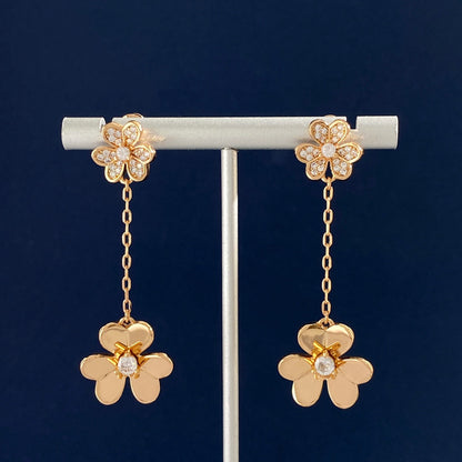 18K Celestial Frivole Pendant Earrings