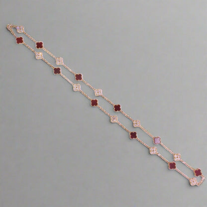 18K Celestial Vintage Alhambra 20 Motifs Long Necklace