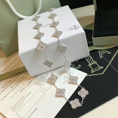 18K Celestial Vintage Alhambra 20 Motifs Long Necklace
