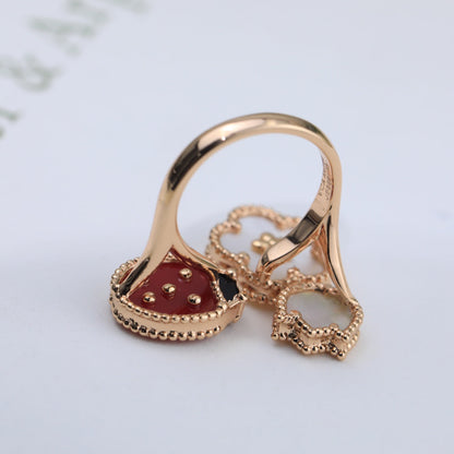 18K Celestial Lucky Spring Ring