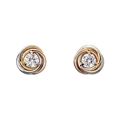 18K Celestial Trinity Earrings