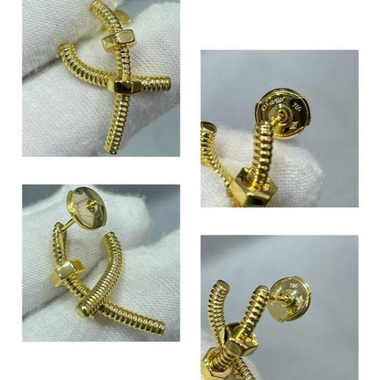18K Celestial Ìäcrou de Earrings
