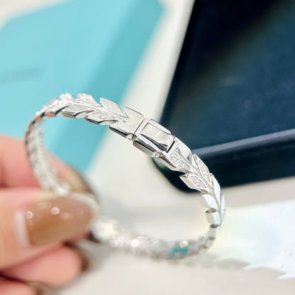 18K Celestial T Victoria Vine Diamonds Bracelet