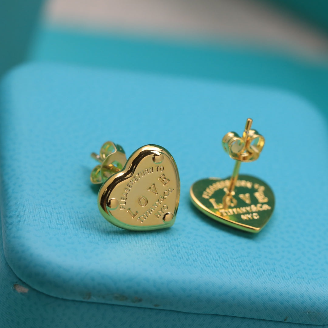 18K Celestial Return to T Love Earrings
