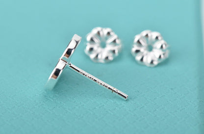 18K Celestial Return to T Heart Earrings