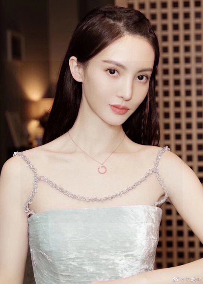 18K Celestial Juste Un Clou Pink Diamonds Necklace