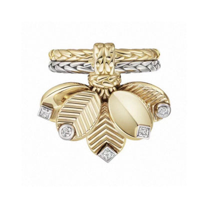 18K Celestial Grain De Caf̩ Ring