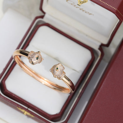 18K Celestial Panth̬re De Bracelet