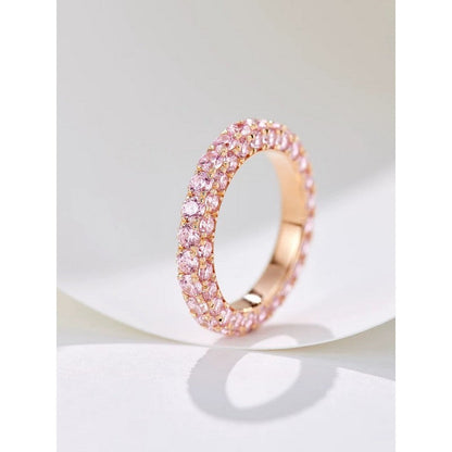 18K Celestial T Pink Crystal Ring