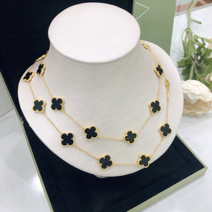 18K Celestial Vintage Alhambra 20 Motifs Long Necklace