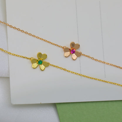 18K Celestial Frivole Emerald Bracelet