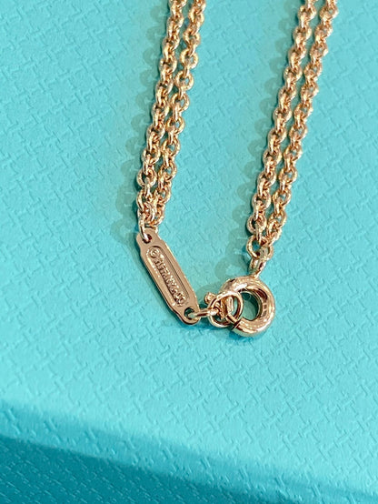 18K Celestial T HardWear Double Link Necklace