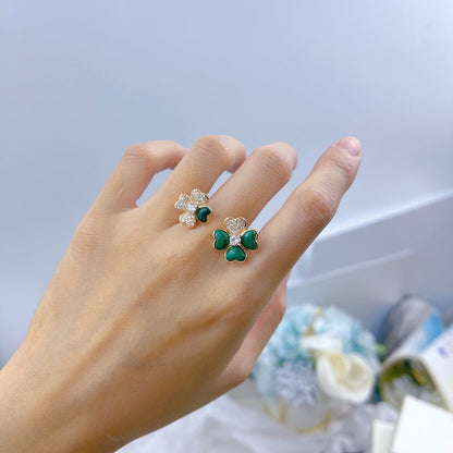 18K Celestial Cosmos Between the Finger Diamond Ring