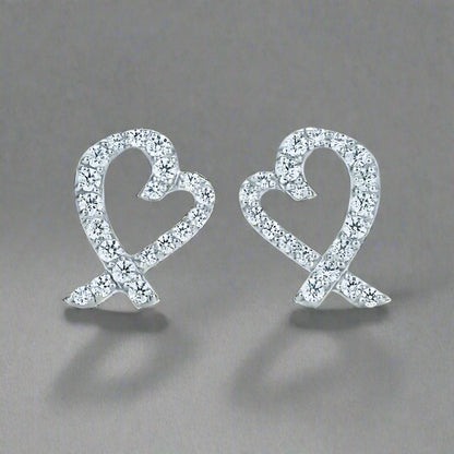 18K Celestial T Diamond Earrings